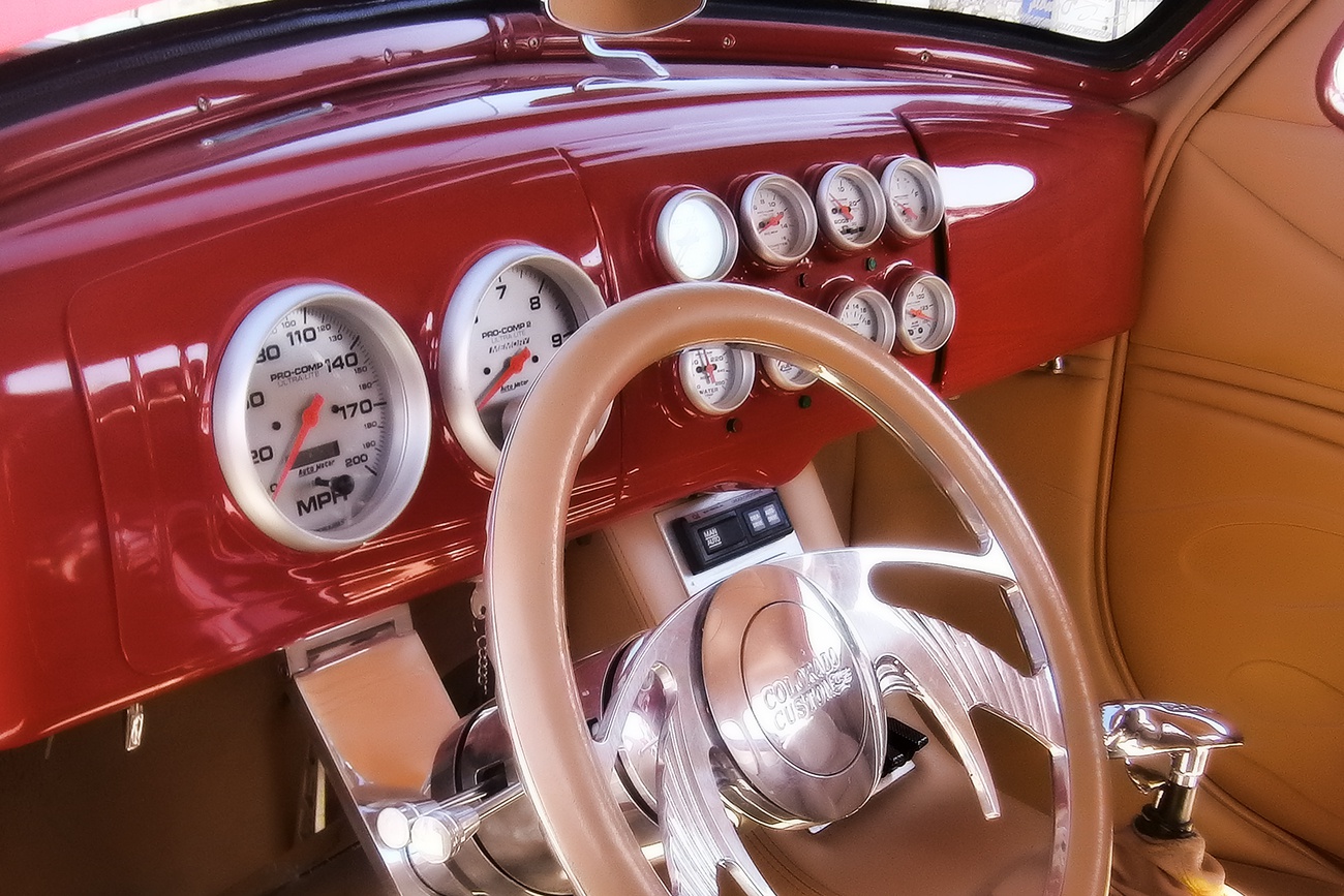 Free image: Classic Car Interior